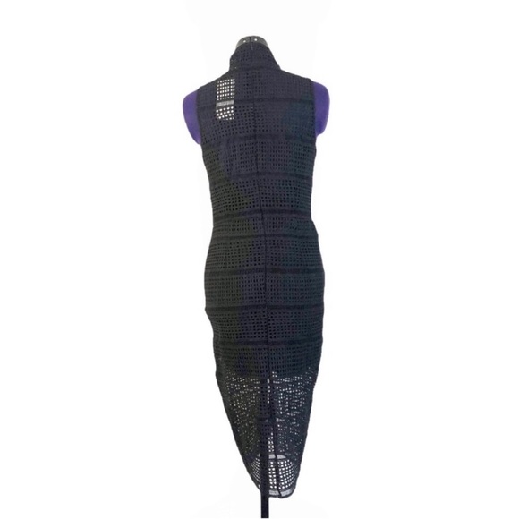 Dance & Marvel Black Lace Short Sleeve Dress - Picture 2 of 15